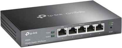 TP-Link SafeStream Busniess Gigabit Multi-WAN VPN Router, Supports IPsec/PPTP/L2TP, Up to 20 Ipsec VPN Tunnels, Easy Management (ER605