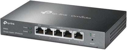 TP-Link SafeStream Busniess Gigabit Multi-WAN VPN Router, Supports IPsec/PPTP/L2TP, Up to 20 Ipsec VPN Tunnels, Easy Management (ER605
