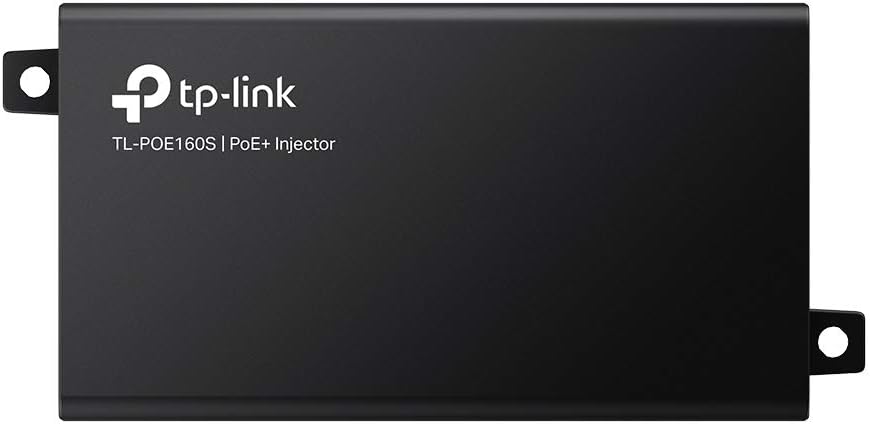 TP-Link 802.3at/af Gigabit PoE Injector | Non-PoE to PoE Adapter | Supplies PoE (15.4W) or PoE+ (30W) | Plug & Play | Desktop/Wall-Mount | Distance Up to 100m (TL-PoE160S