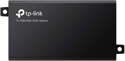 TP-Link 802.3at/af Gigabit PoE Injector | Non-PoE to PoE Adapter | Supplies PoE (15.4W) or PoE+ (30W) | Plug & Play | Desktop/Wall-Mount | Distance Up to 100m (TL-PoE160S