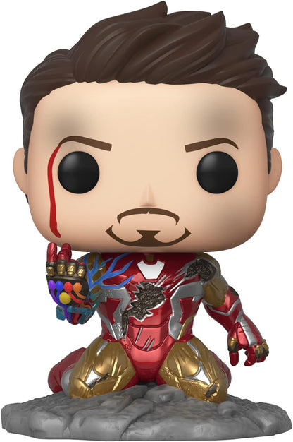 Funko Pop! Marvel: Marvel Avengers Endgame - I Am Iron Man - Metálico - Brilla en la Oscuridad - Figura de Vinilo Coleccionable - Idea de Regalo- Mercancia Oficial - Movies Fans