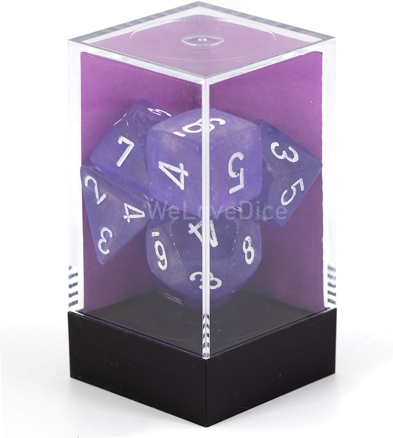 Chessex Borealis Light Green Luminary Dice Boxed Set