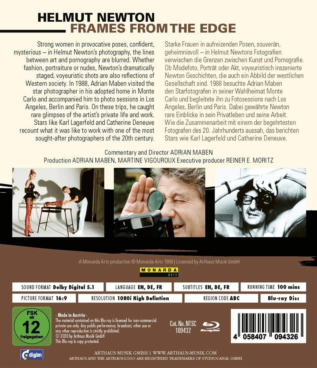 Maben, Adrian - Newton, Helmut: Frames From the Edge