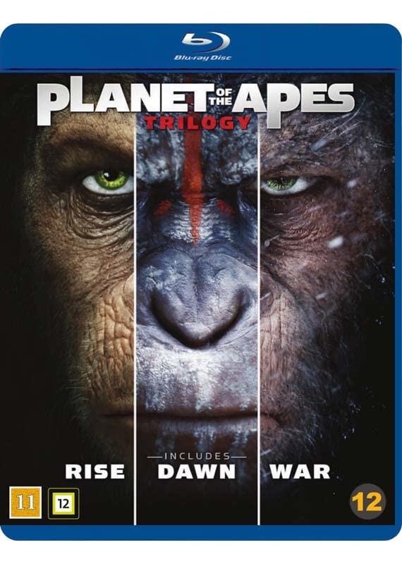 Planet of the Apes Trilogy, The (Blu-Ray