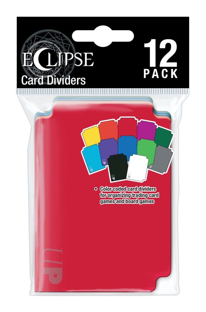 Ultra Pro Card Protection Eclipse Multi-Colored Dividers (12 Pack