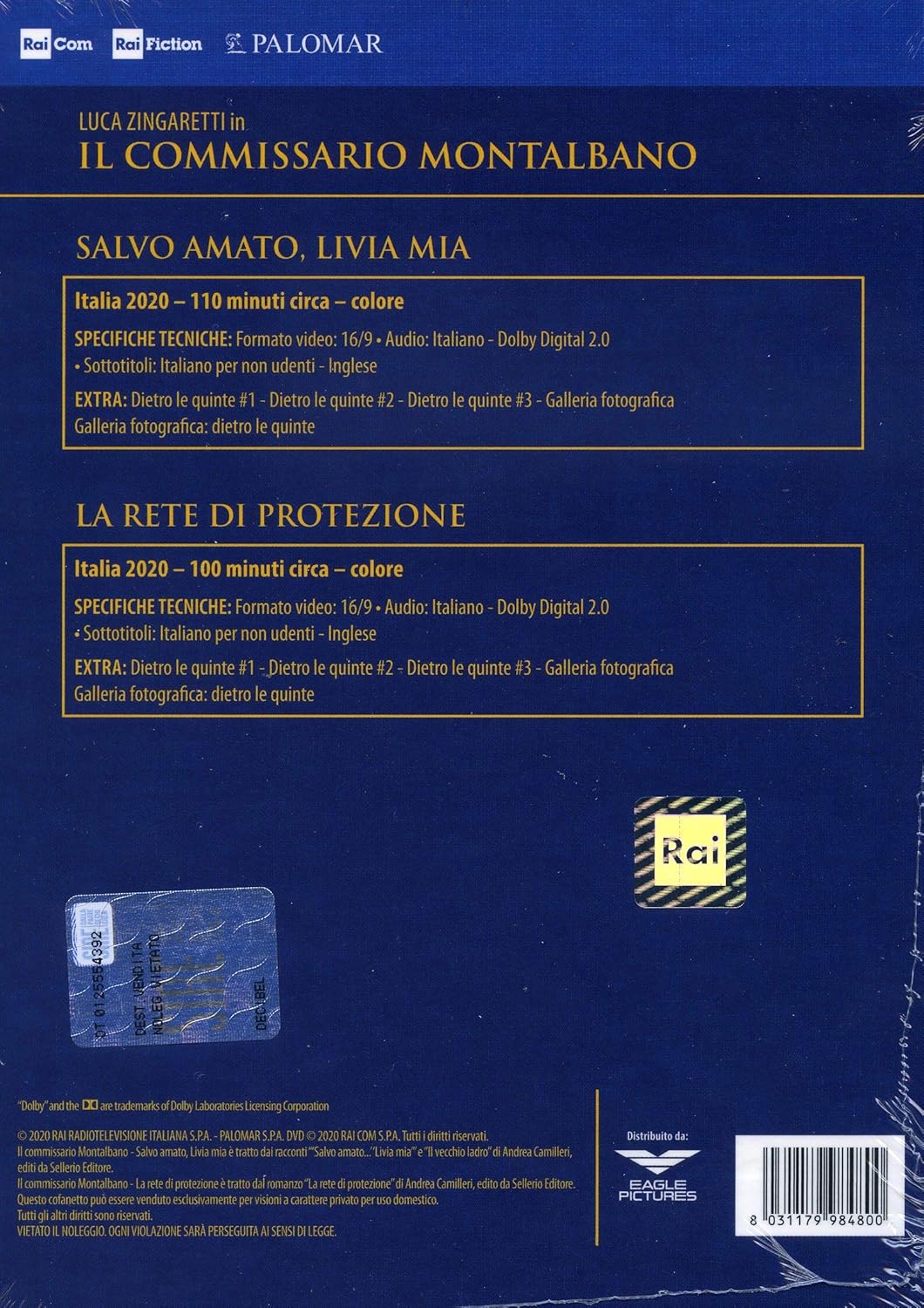 Il Commissario Montalbano Vol. 11 (2Dvd)