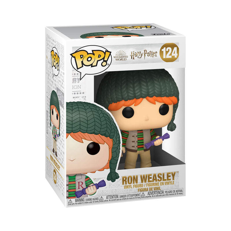 Funko Pop! Movies: Harry Potter Holiday - Ron Weasley, Multicolor (51154