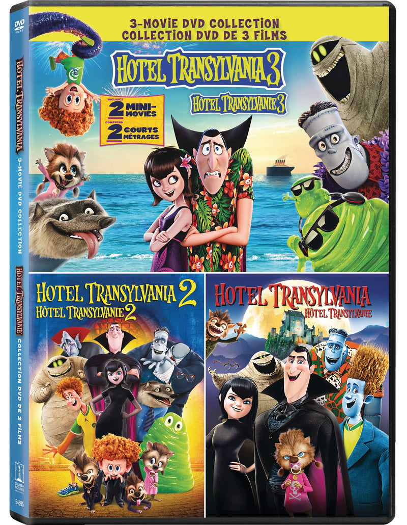 Hotel Transylvania 1-3 (3-Movie DVD Collection)
