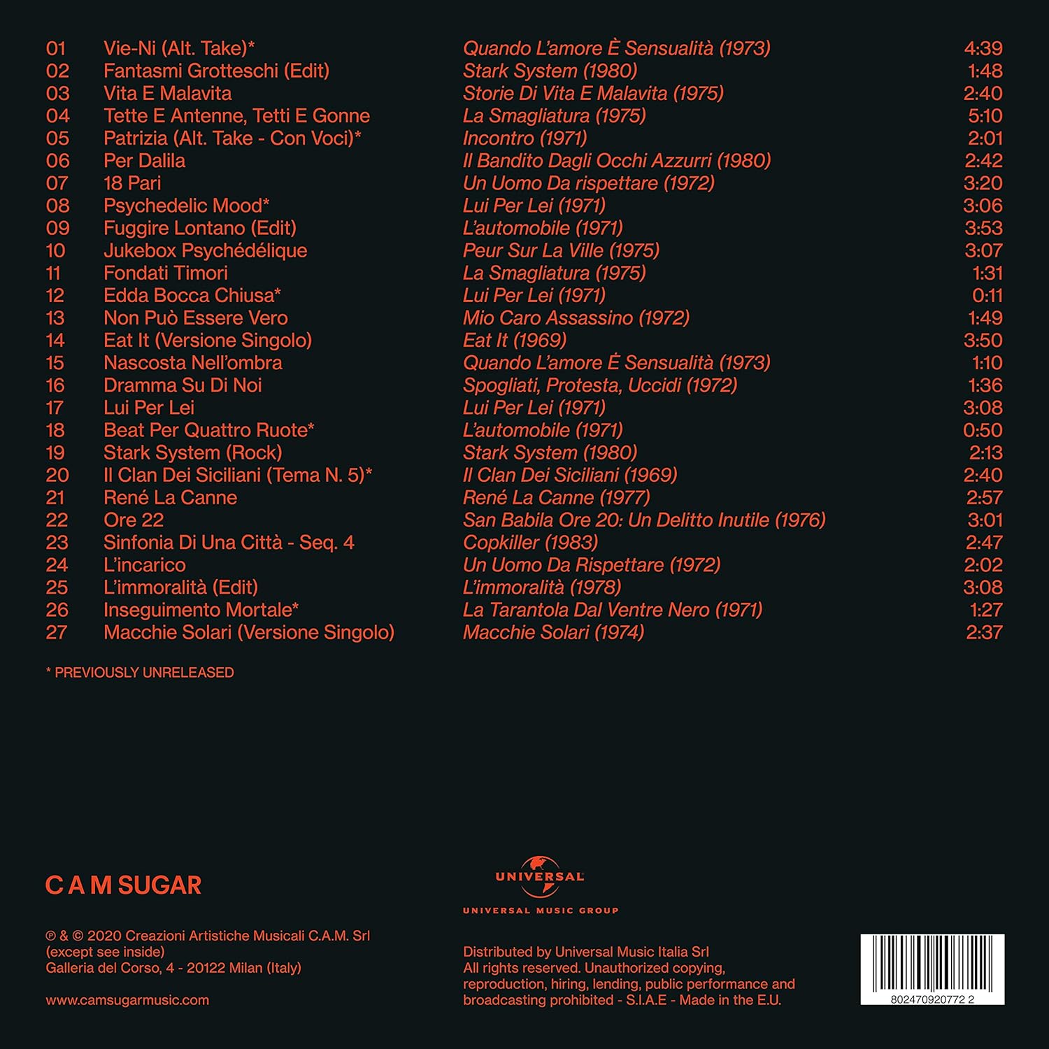 Morricone Segreto CD