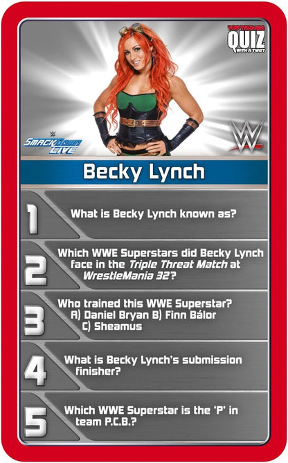 WWE Top Trumps Quiz Game, for 8 years to 99 years