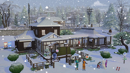 The Sims 4 Snowy Escape (EP10) | Expansion Pack | PC/Mac | VideoGame | Code In A box | English Windows/MAC Snowy Escape
