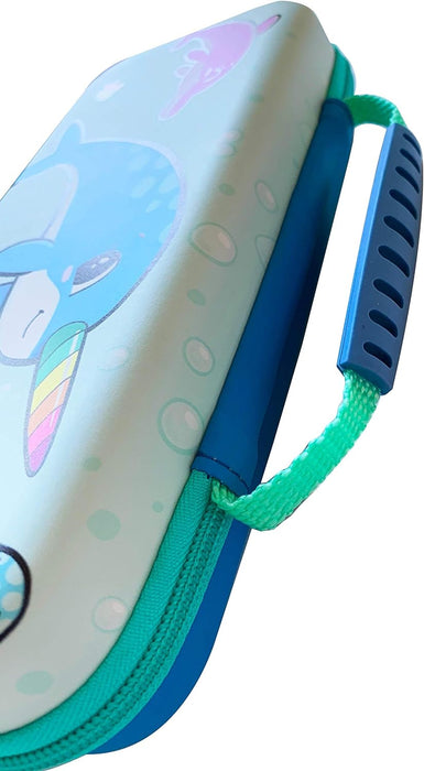 iMP Tech NSLNARCAS Nintendo Switch Cases, Multicoloured Narwhal (Switch Lite)