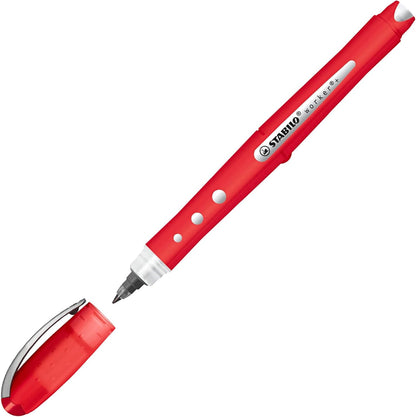 Rollerball - STABILO worker+ colorful - Wallet of 4 - Assorted Colours