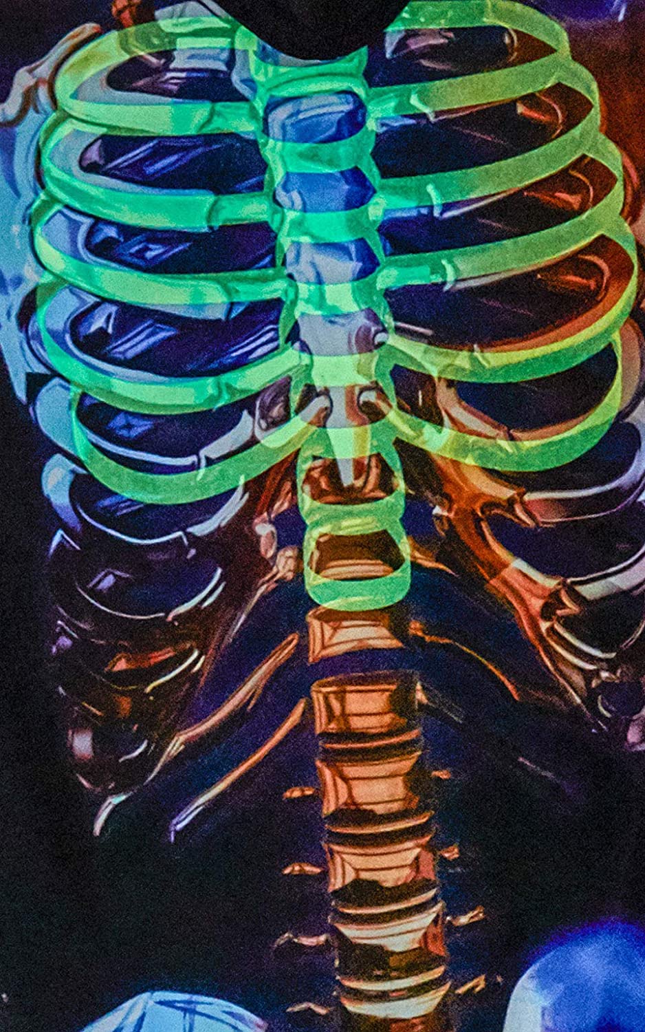 Rubie's Official Skeleton Glow In The Dark, Childs Halloween Costume Halloween