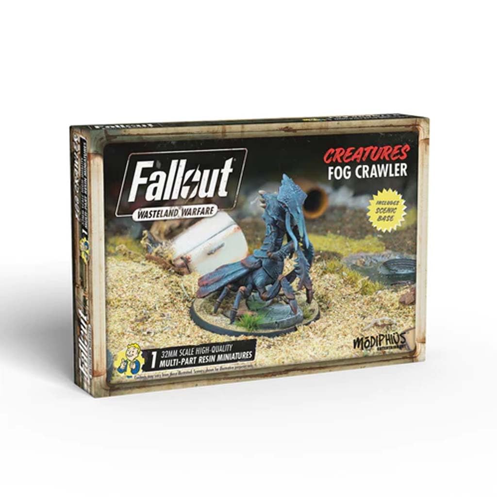 Modiphius Entertainment Fallout Wasteland Warfare Creatures Fog Crawler Miniatures Set