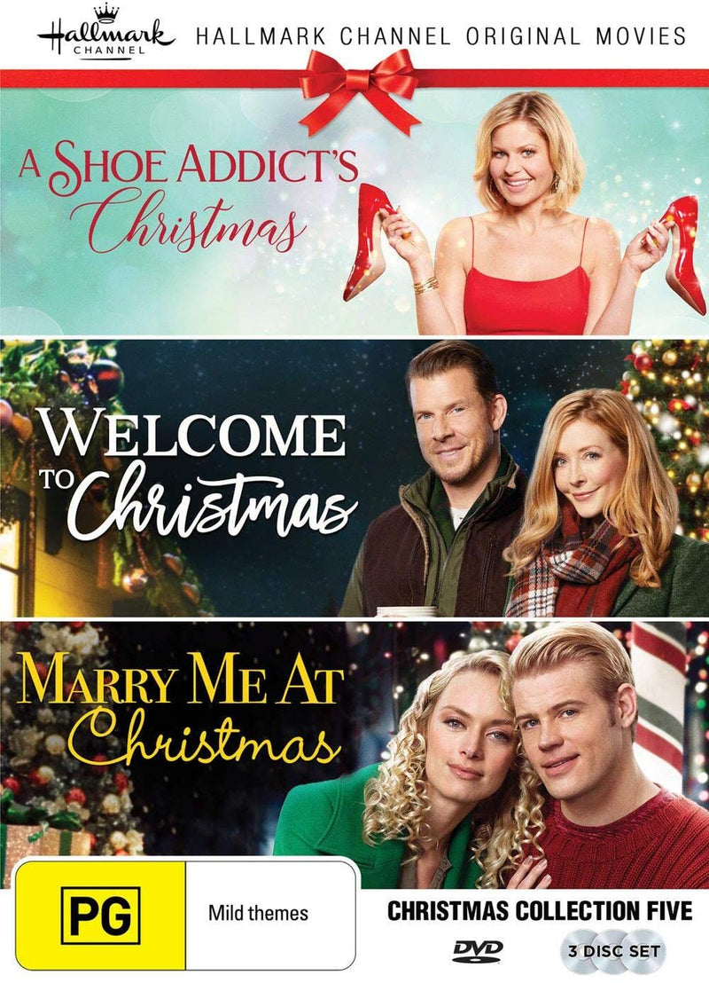 Hallmark Christmas Collection 5: A Shoe Addict's Christmas / WelcomeTo Christmas / Marry Me At Christmas