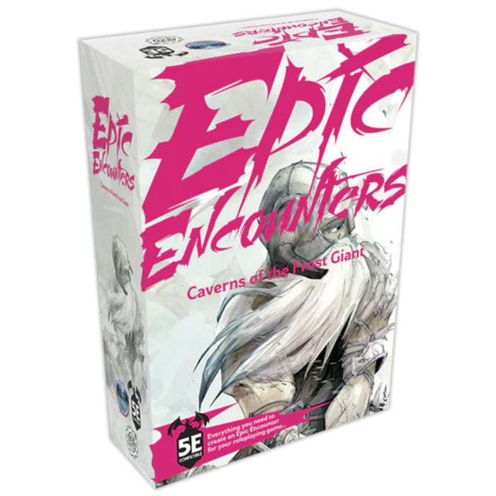 Steamforged Games Encounters Monstruo Encuentros épicos: Cavernas del Gigante de Escarcha, Multicolor, Medium (SFEE-003