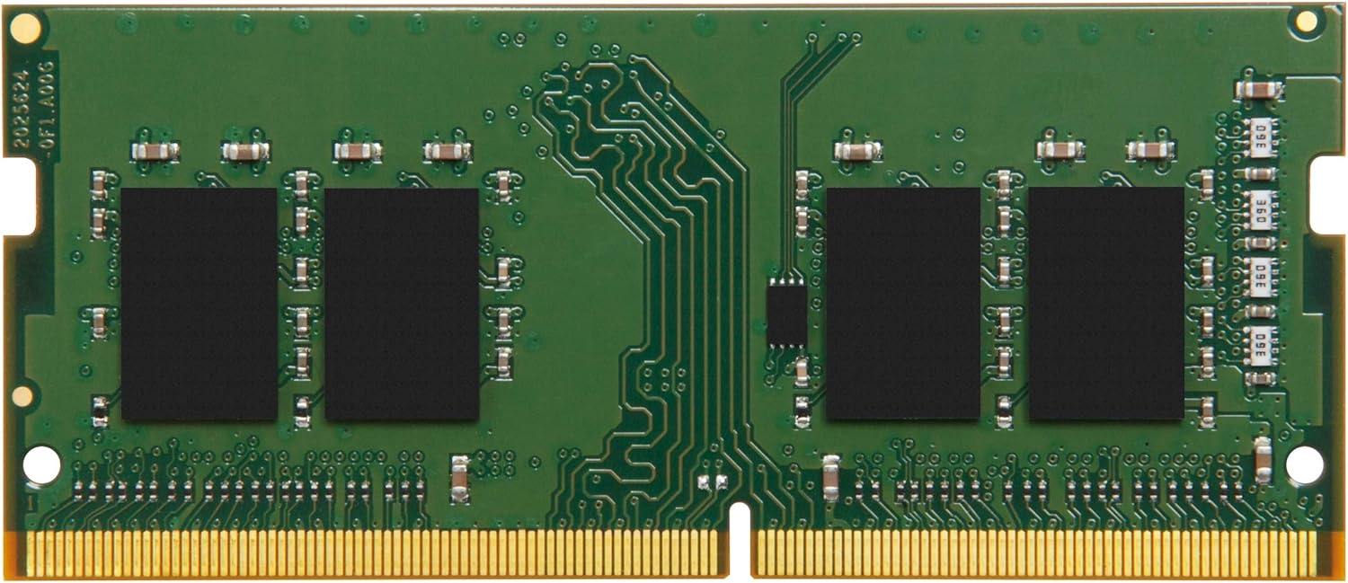 Kingston ValueRAM 8GB 3200MT/s DDR4 Non-ECC CL22 SODIMM 1Rx16 1.2V KVR32S22S6/8 Laptop Memory