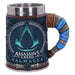 Nemesis Now B5335S0 Officially Licensed Assassins Creed Valhalla Viking Game Tankard, Resin w. Stainless Steel, 300 milliliters