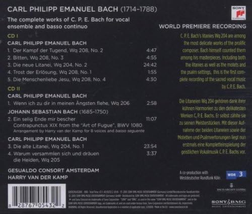 Complete Works for Vocal Ensemblle and Basso Continuo