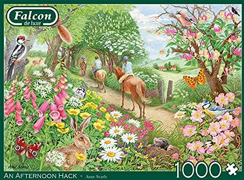 Jumbo, Falcon de luxe - An Afternoon Hack, Jigsaw Puzzles for Adults, 1000-Piece