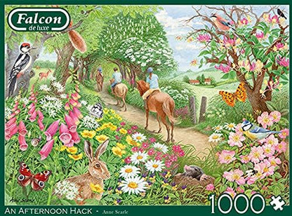 Jumbo, Falcon de luxe - An Afternoon Hack, Jigsaw Puzzles for Adults, 1000-Piece