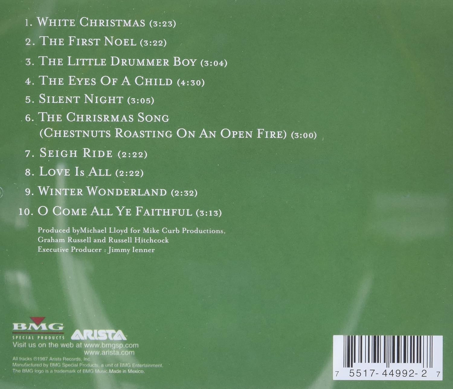 Air Supply Christmas Album