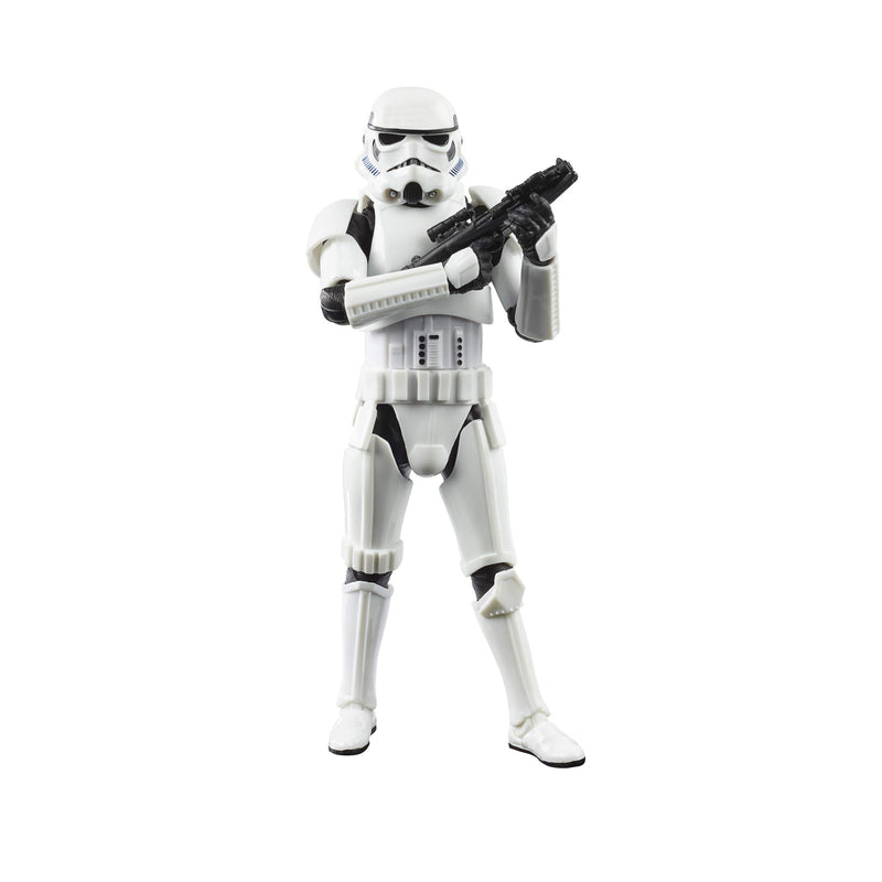 Star Wars The Black Series Imperial Stormtrooper Toy 6-Inch Scale The Mandalorian Collectible Action Figure, Children From 4 Years Old