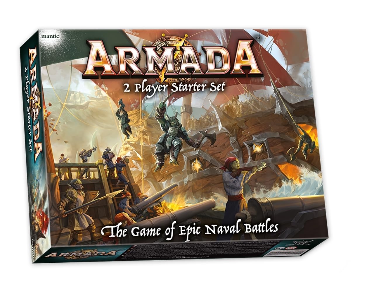 Mantic MGARM101 Armada 2 Player Starter Set Games