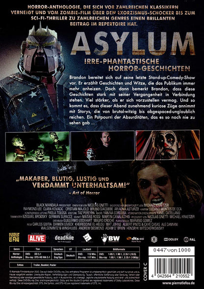 Asylum - Irre-phantastische Horror-Geschichten Mediabook Cover C