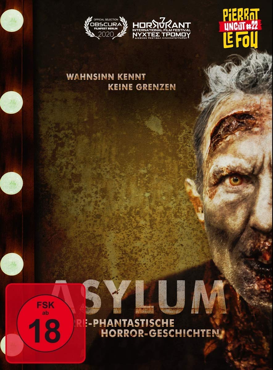 ONETTI, NICOLAS - ASYLUM - IRRE-PHANTASTISCHE HORROR-GESCHICHTEN - LIMITED EDITION MEDIABOOK