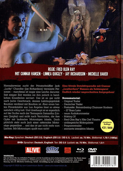 Hollywood Chainsaw Hookers - Mediabook - Cover A - Lenticular Cover - Limited Edition (+ DVD)