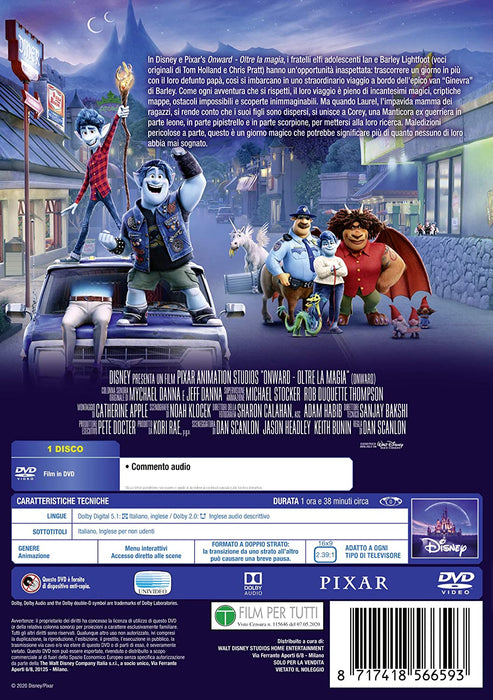 Onward - Oltre La Magia