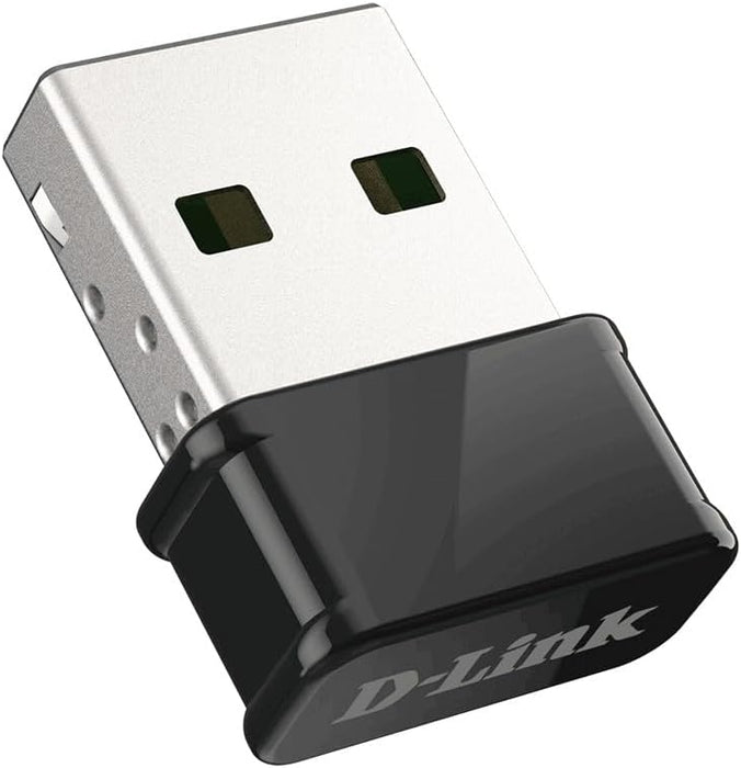 D-Link DWA-181 - AC1300 MU-MIMO Wi-Fi Nano USB Adapter, Compatible with Windows, Mac and Linux, Ultra Portable