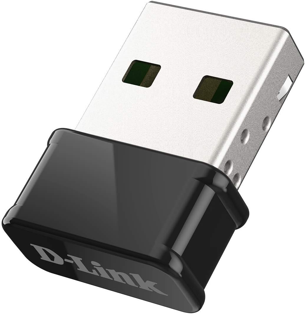 D-Link DWA-181 - AC1300 MU-MIMO Wi-Fi Nano USB Adapter, Compatible with Windows, Mac and Linux, Ultra Portable