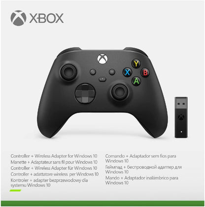 Microsoft Xbox Wireless Controller + Wireless Adapter for Windows (Xbox Series X/