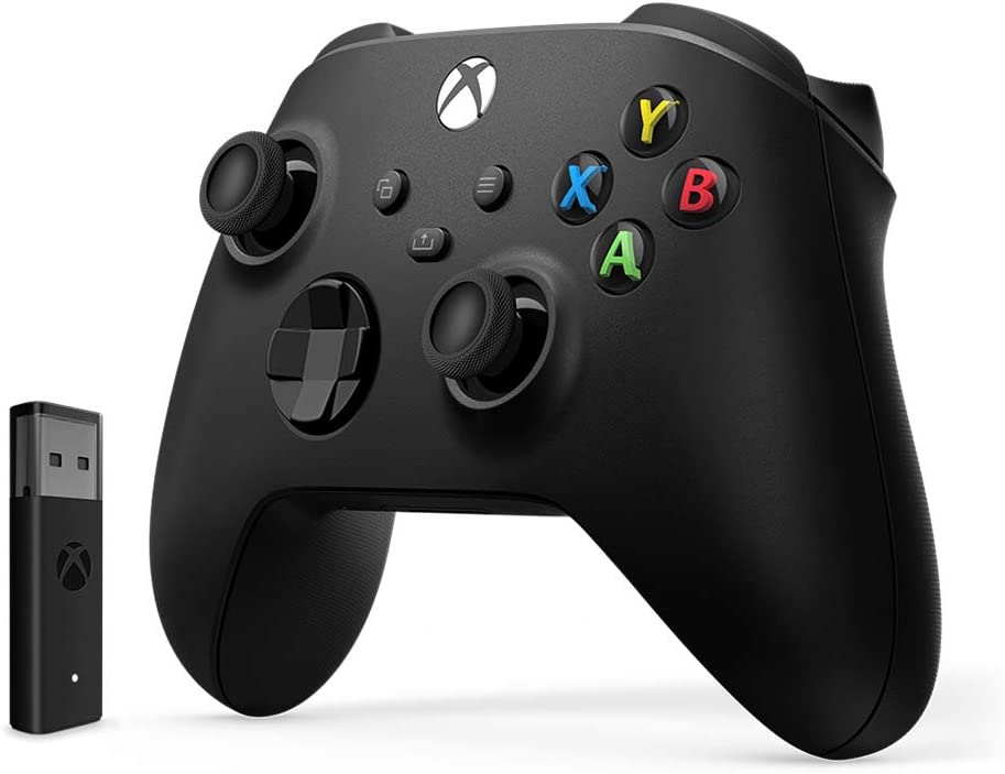 Microsoft Xbox Wireless Controller + Wireless Adapter for Windows (Xbox Series X/