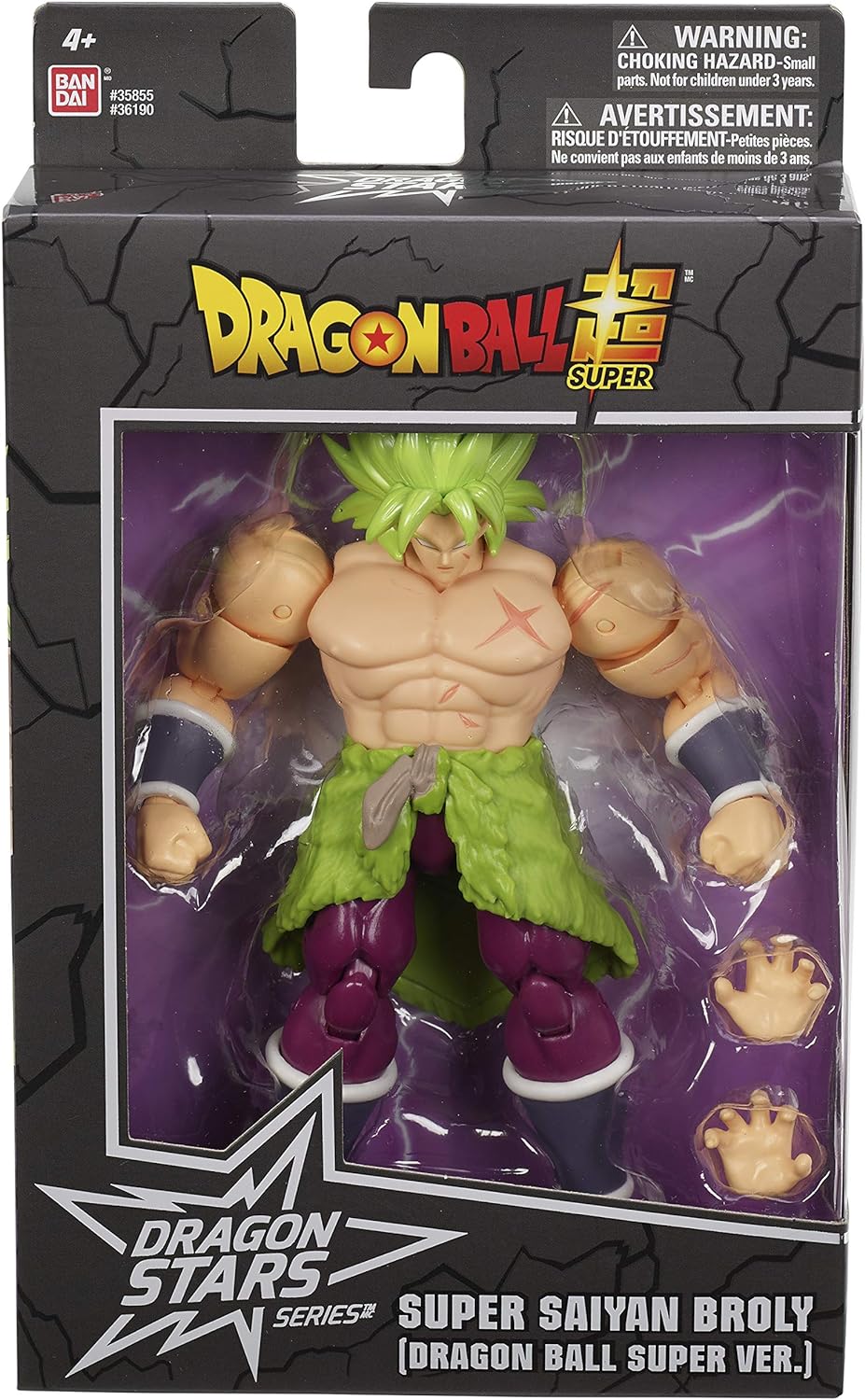 Dragon Ball Super - Figura de acción Deluxe (S.S. Broly