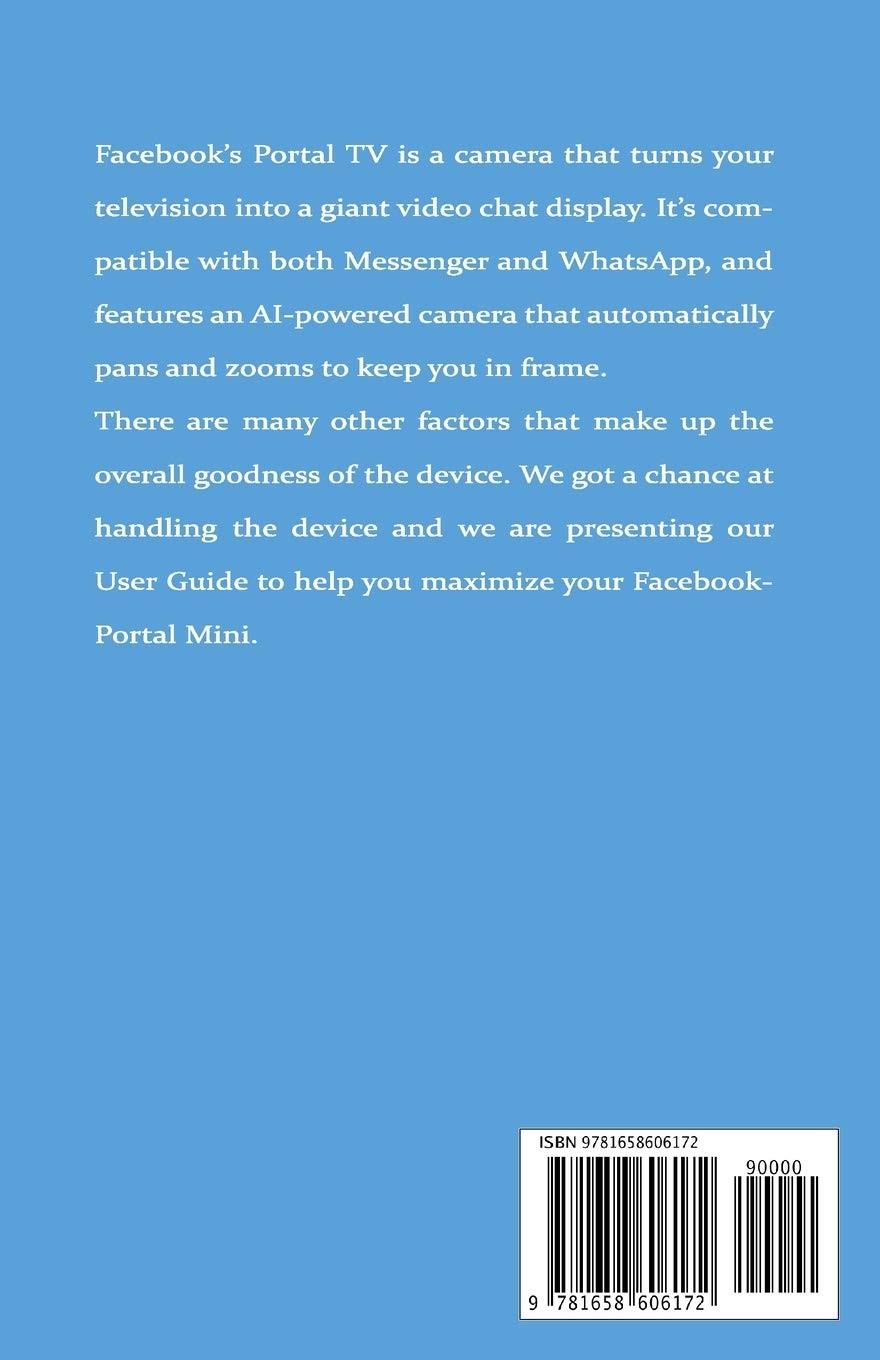 Facebook Portal TV User Manual