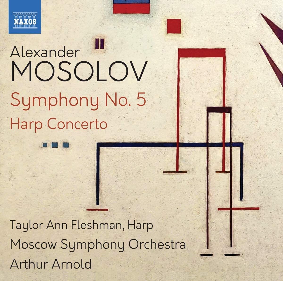 Alexander Mosolov: Symphony No. 5/Harp Concerto