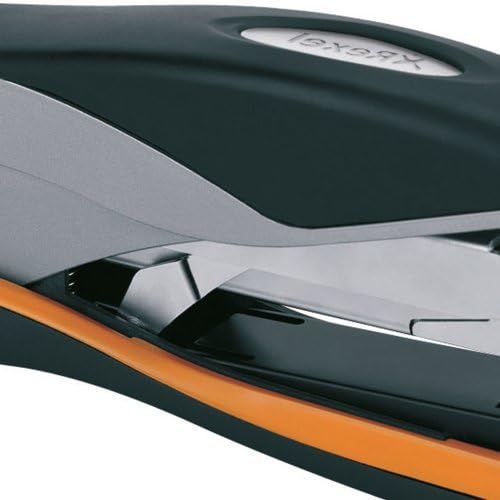Rexel Optima 40 Low Force Stapler, 40 Sheet Capacity, Flat Clinch Stapling, 26/6 Staples Included, Silver/Black & No.56 26/6 mm Standard Staples, for Stapling up to 20 Sheets, Box of 1000