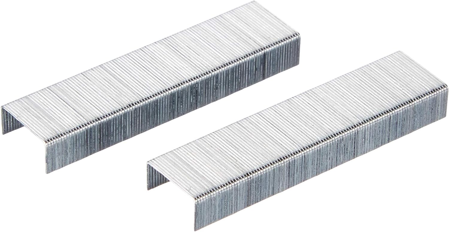 Rexel Optima 40 Low Force Stapler, 40 Sheet Capacity, Flat Clinch Stapling, 26/6 Staples Included, Silver/Black & No.56 26/6 mm Standard Staples, for Stapling up to 20 Sheets, Box of 1000