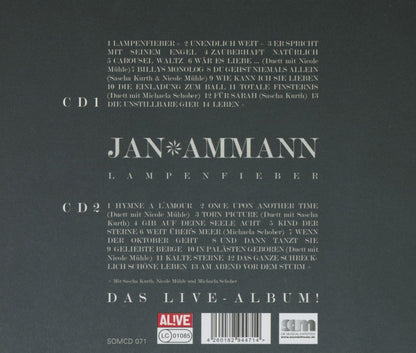 AMMANN, JAN - LAMPENFIEBER: DAS LIVE-ALBUM
