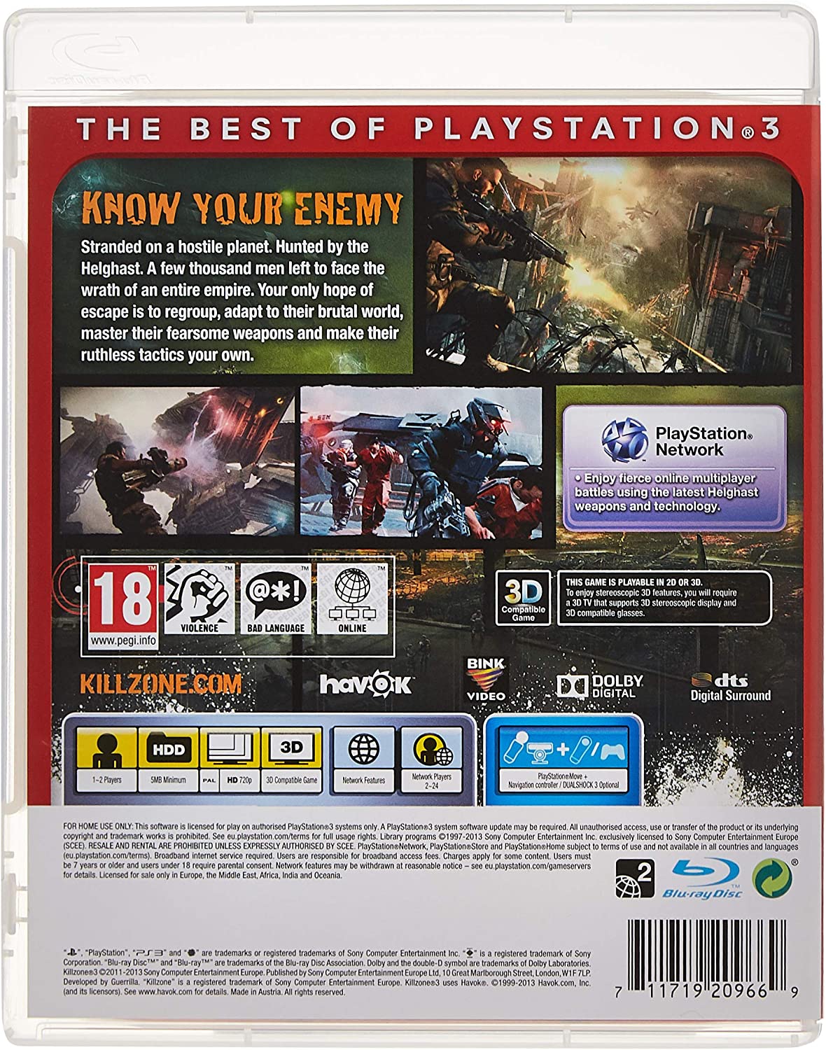 Killzone 3 (Essentials) (Delted TITLE)/PS3