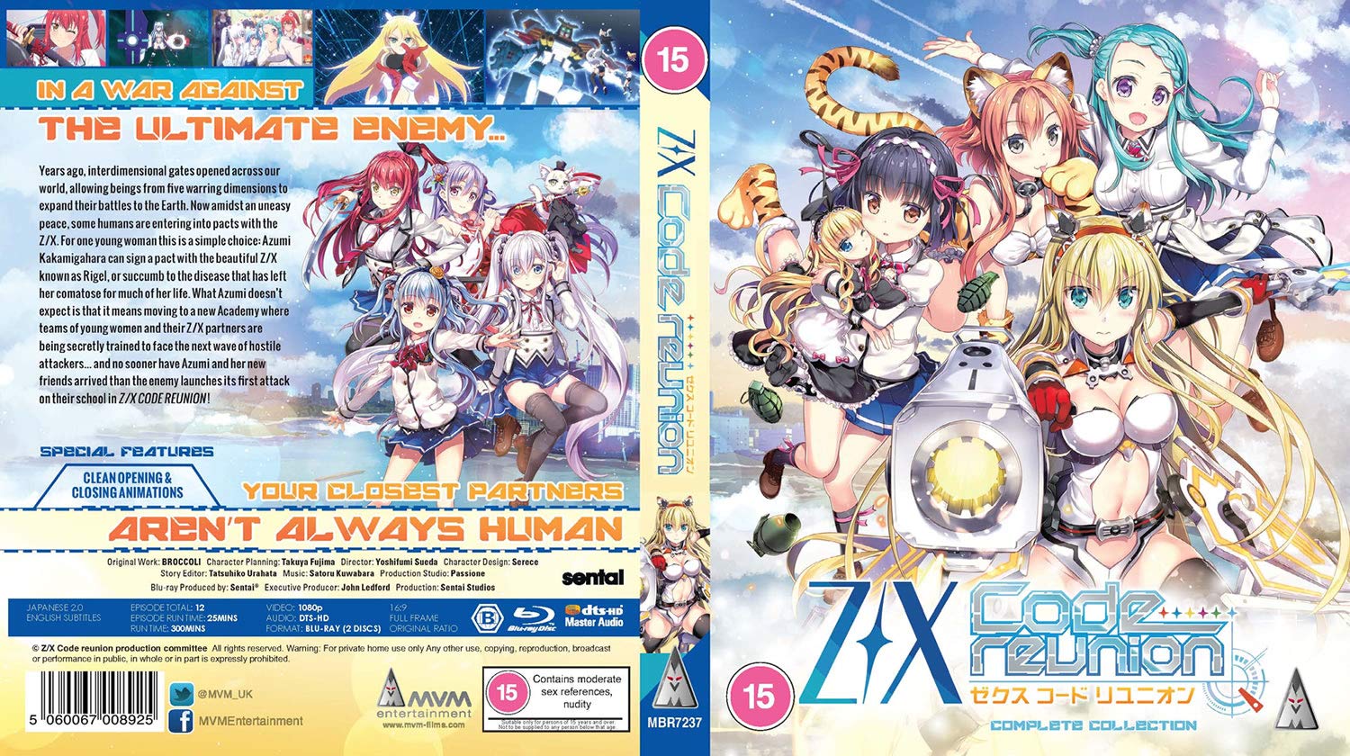 Z/X Code Reunion Collection BLU-RAY