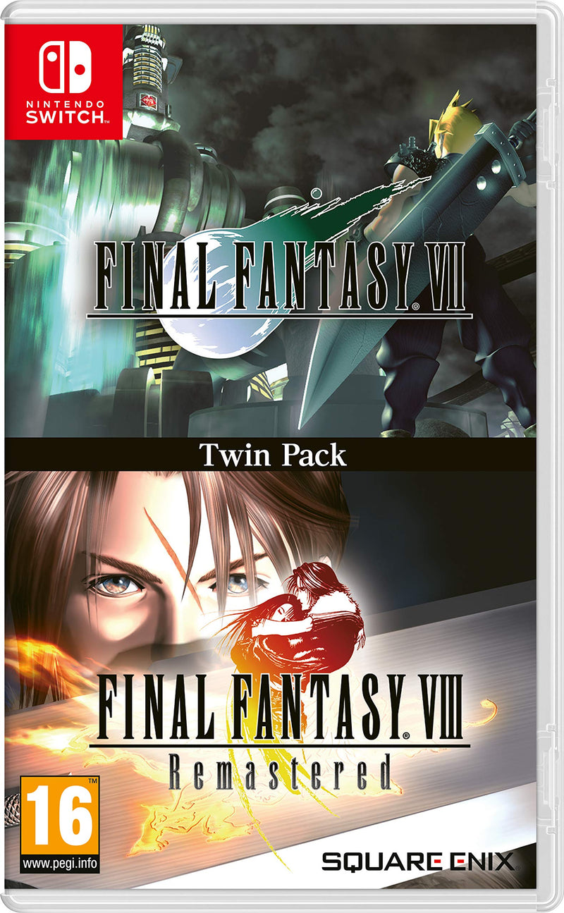 Final Fantasy VII and Final Fantasy VIII Remastered - Twin Pack (Nintendo Switch) single