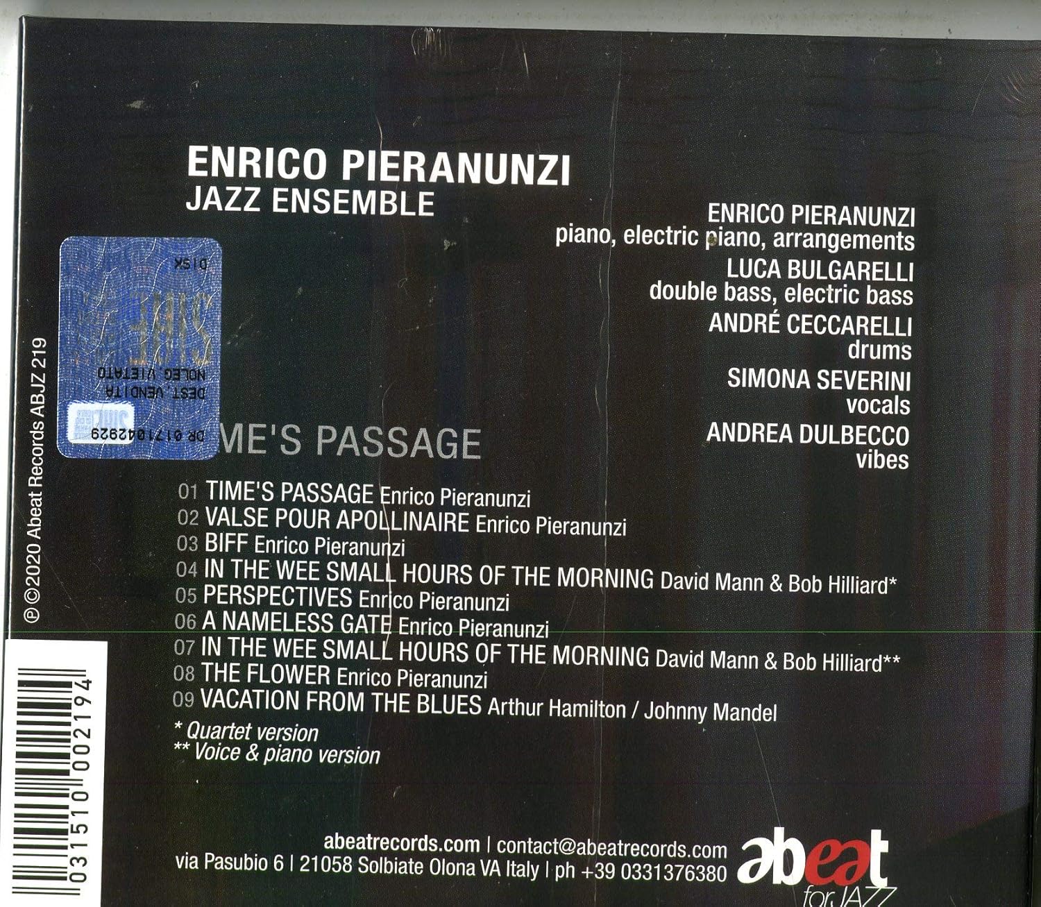Time's Passage
