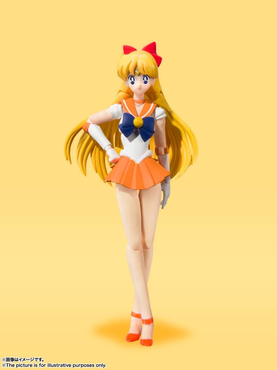 TAMASHII NATIONS - Sailor Venus (Animation Color Edition) Pretty Guardian Sailor Moon, Bandai S.H. Figuarts