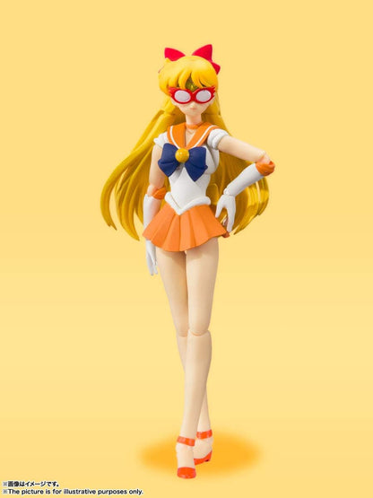 TAMASHII NATIONS - Sailor Venus (Animation Color Edition) Pretty Guardian Sailor Moon, Bandai S.H. Figuarts