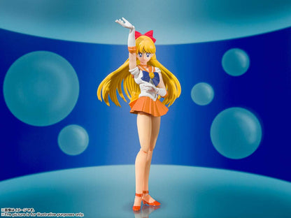 TAMASHII NATIONS - Sailor Venus (Animation Color Edition) Pretty Guardian Sailor Moon, Bandai S.H. Figuarts